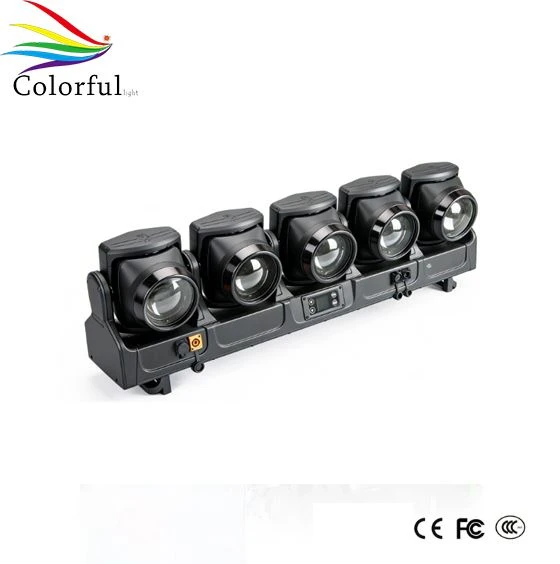 Lampu Kepala Bergerak Tornado 5x120W LED tahan air dengan Cincin